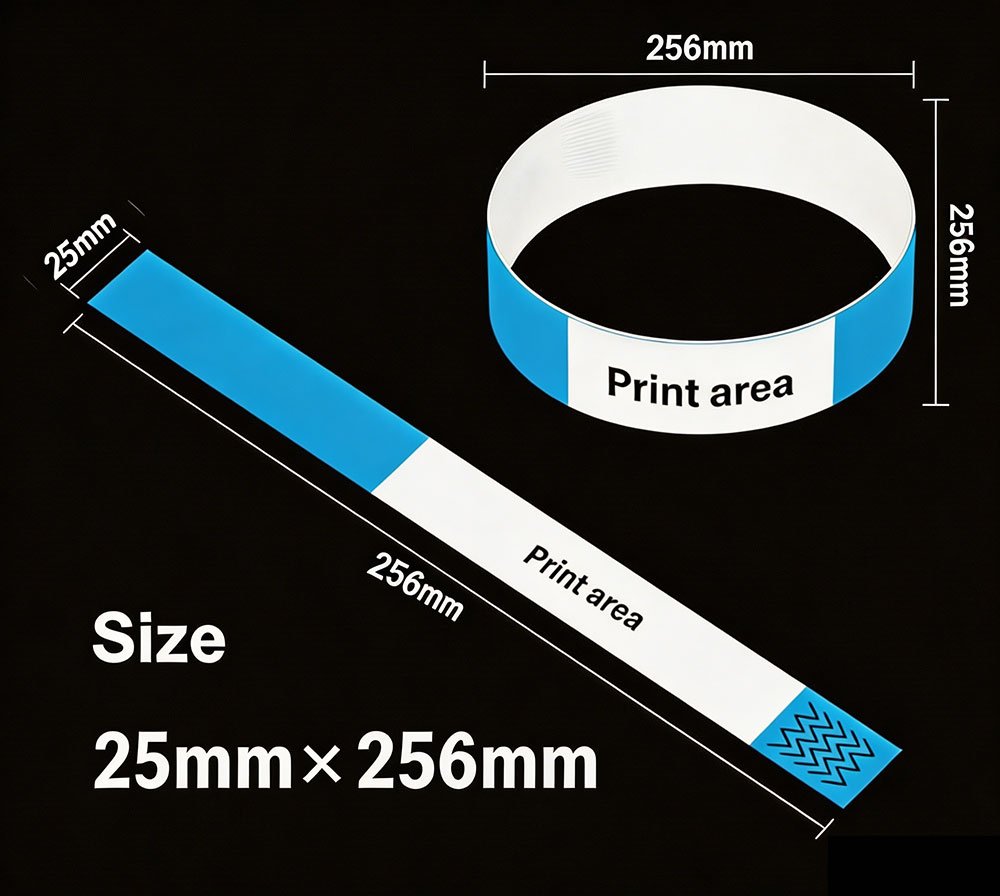 Bracelet thermique adulte 25 × 256 mm