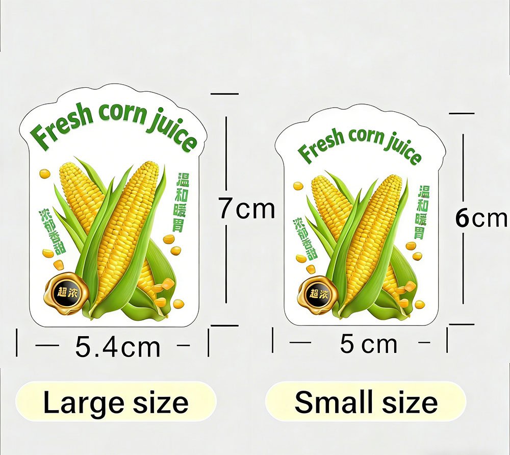 Étiquette produits maïs