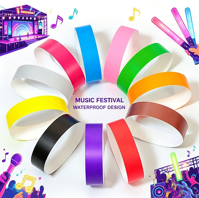 Bracelets événementiels pour festival