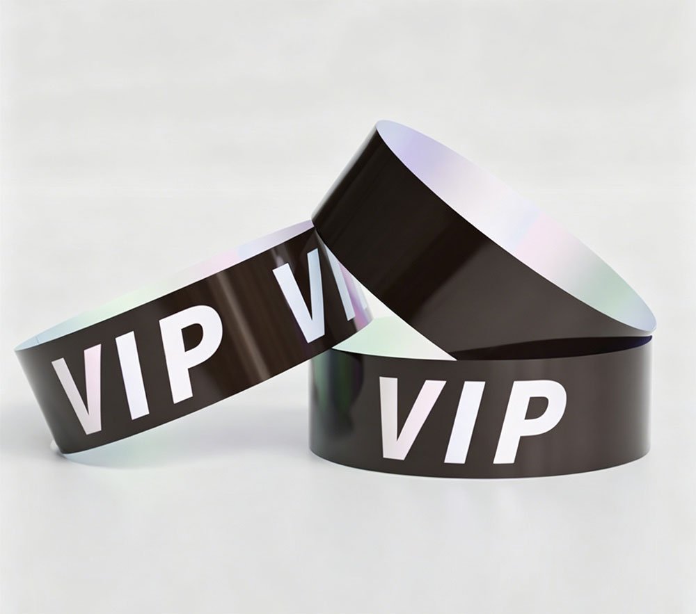 Bracelets holographiques jetables