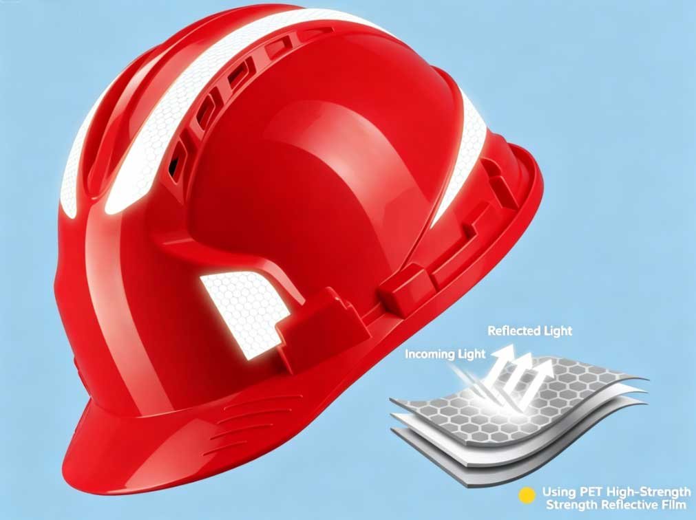 Options matériaux autocollants casque sur mesure