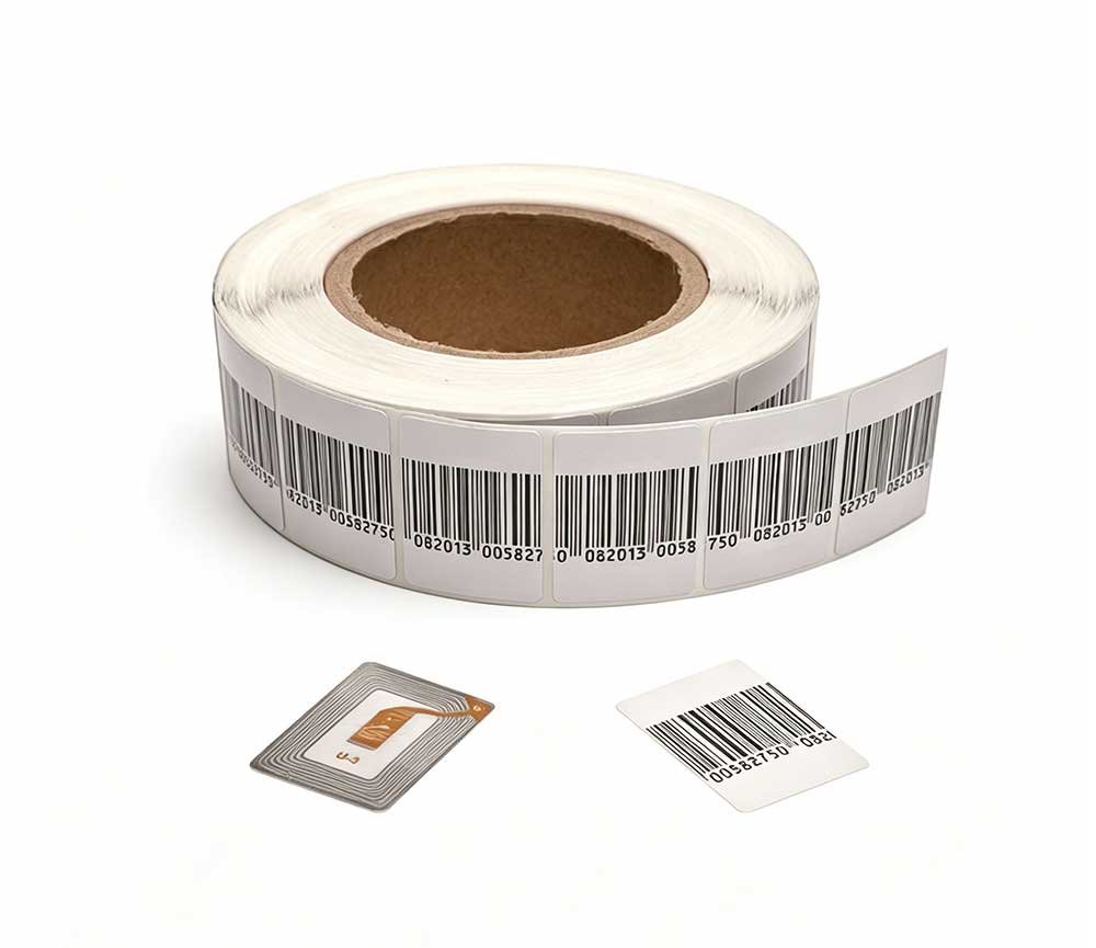 Étiquettes code-barres EAS RF sécurisées