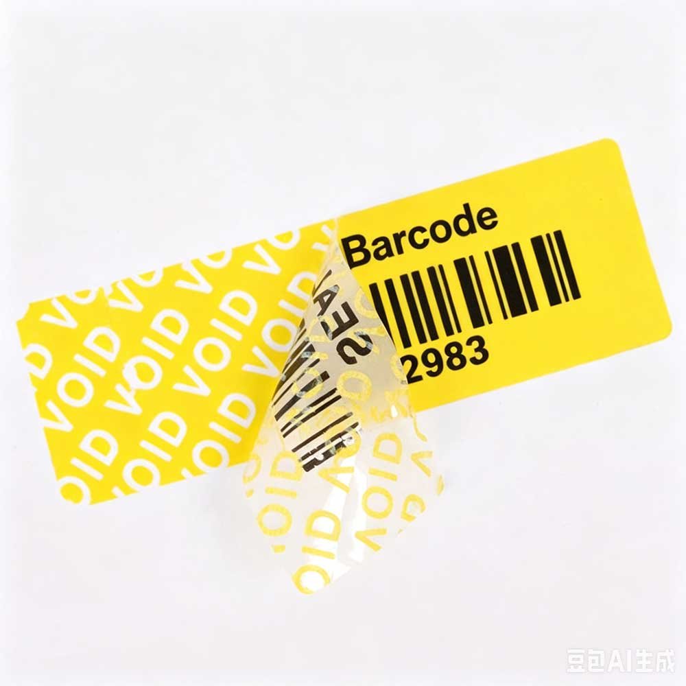 Étiquettes code-barres sécurisées