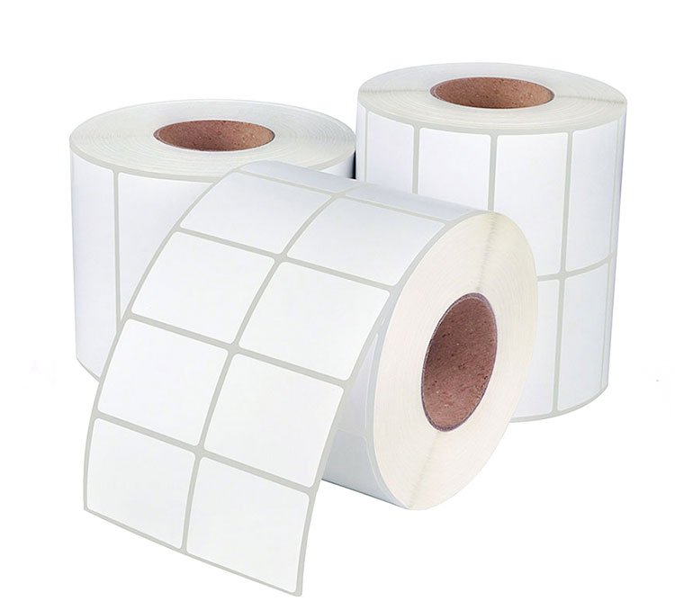 Papier synthétique pour étiquettes adhésives