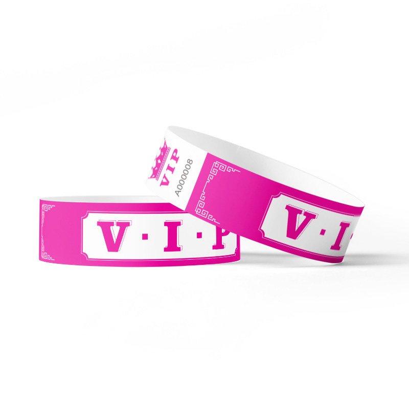Bracelets VIP Tyvek jetables