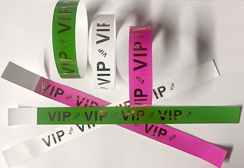 Bracelets VIP sur mesure pour événements