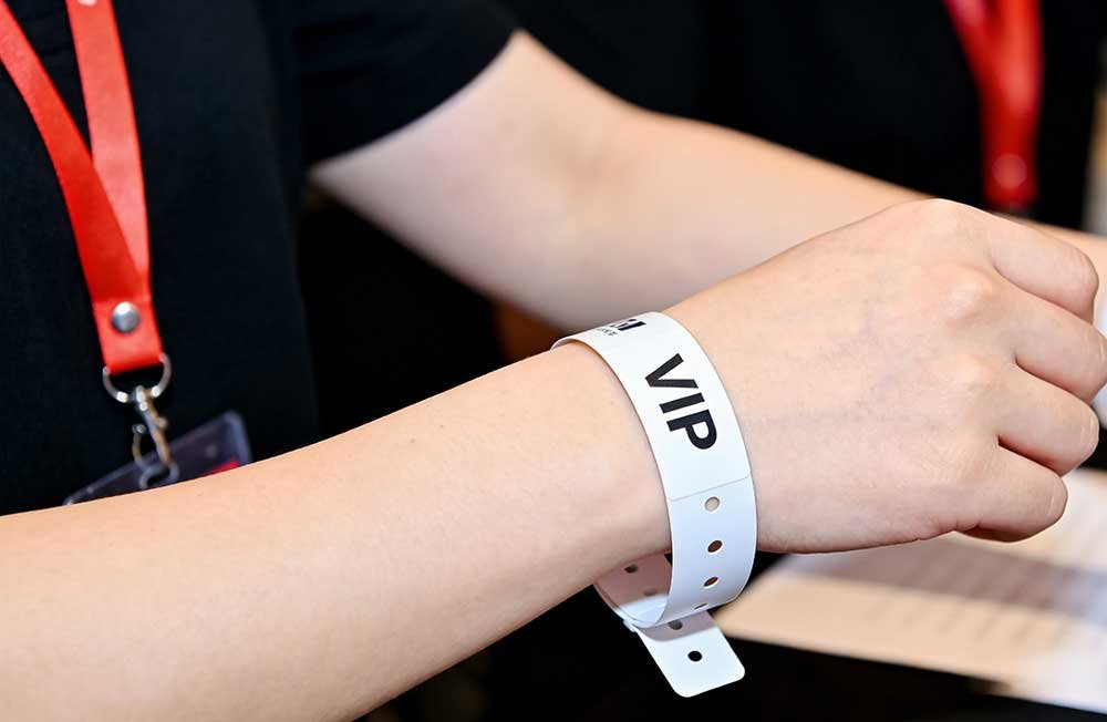 Bracelets VIP pour événements