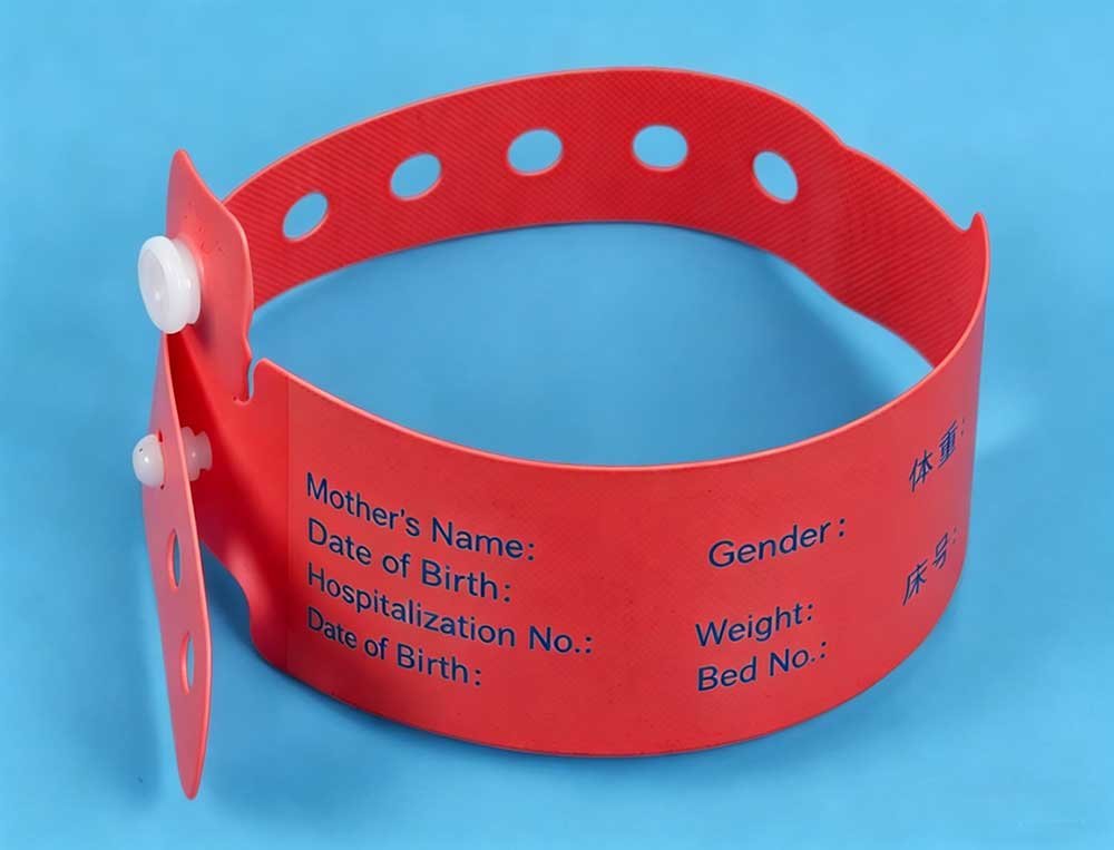 Bracelet rouge pour établissement de santé
